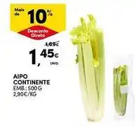 Continente Bom dia Continente - aipo promoção