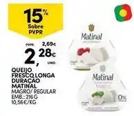 Continente Bom dia Matinal - queijo fresco longa duracao promoção