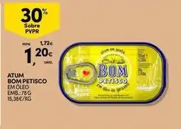 Continente Bom dia Bom petisco - atum em oleo emb.27g promoção