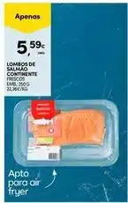 Continente Bom dia Continente - lombos de salmao promoção