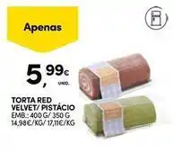 Continente Bom dia Torta red velvet/pistacio promoção