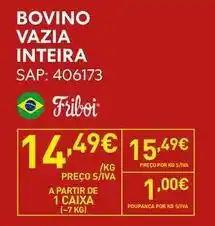 Recheio A+ - bovino vazia inteira promoção