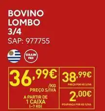 Recheio A+ - pavino lombo 3/4 promoção