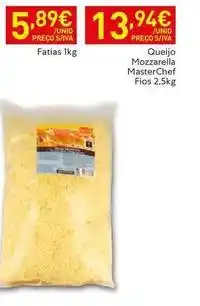 Recheio Masterchef - queijo mozzarella promoção