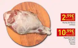 Recheio Europa - perna de porco promoção