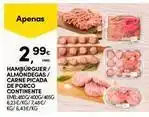 Continente Bom dia Picada - hambúrguer promoção
