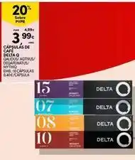 Continente Bom dia Delta q - cápsulas de café promoção