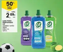 Continente Bom dia Cif - lava tudo perfumado promoção
