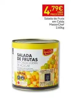 Recheio Masterchef - salada de fruta em calda promoção