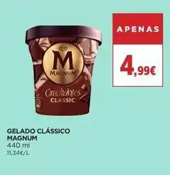 El Corte Inglés Magnum - gelado classico promoção