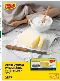 Recheio Masterchef - creme vegetal p/ culinaria promoção