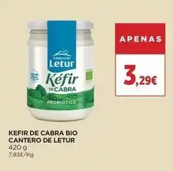 El Corte Inglés Cantero de letur - kefir de cabra bio promoção