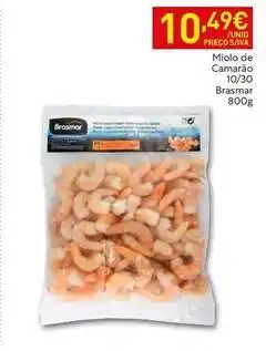 Recheio Brasmar - miolo de camarão 10/30 promoção