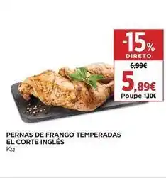 El Corte Inglés El corte inglés - pernas de frango temperadas promoção