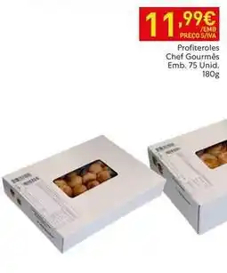 Recheio Chef - profiteroles promoção