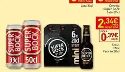 Recheio Super bock - cerveja promoção
