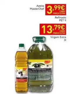Recheio Masterchef - azeite masterchef promoção