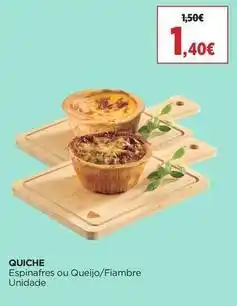 El Corte Inglés Quiche promoção
