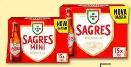 Recheio Sagres mini - cerveja promoção