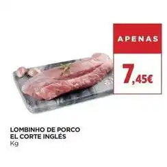 El Corte Inglés El corte inglés - lombinho de porco promoção
