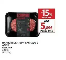 El Corte Inglés Izidoro - hamburguer 100% cachaco e acem promoção