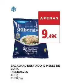El Corte Inglés Riberalves - bacalhau desfiado 12 mese de cura promoção