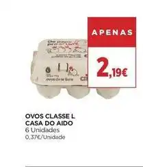 El Corte Inglés Casa do aido - ovos classe l promoção