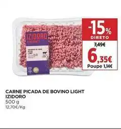 El Corte Inglés Zidoro - carne picada de bovino light promoção