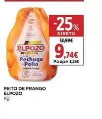 El Corte Inglés Elpozo - peito de frango promoção