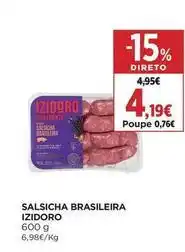 El Corte Inglés Izidoro - salsicha brasileira promoção