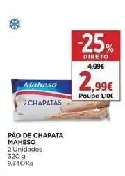 El Corte Inglés Maheso - pao 2 chapata promoção
