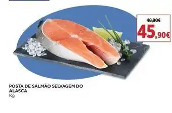 El Corte Inglés Posta de salmão selvagem do alasca promoção