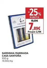 El Corte Inglés Casa santoña - sardinha marinada promoção