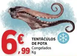 E.Leclerc Tentáculos de pota congelados promoção