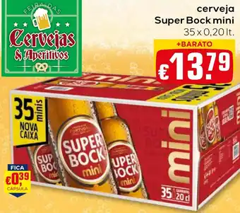 Bolama cerveja Super bock mini promoção