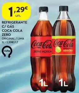 Spar Coca cola zero original / lima promoção
