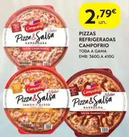 Spar Pizza & Salsa carbonara campofrio promoção