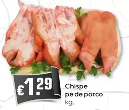 Bolama Chispe pé de porco promoção