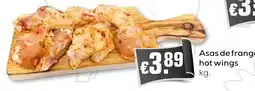 Bolama Asas de frango hot wings promoção