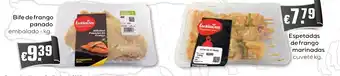 Bolama Bife de frango panado embalado promoção