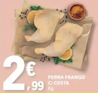 E.Leclerc Perna frango c/ costa promoção