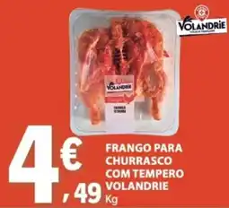 E.Leclerc Frango para churrasco com tempero volandrie promoção