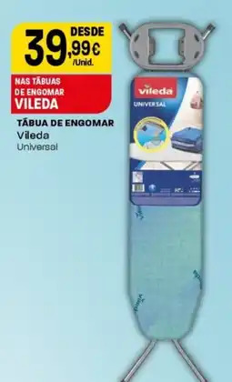 Intermarché tábua de engomar vileda universal promoção