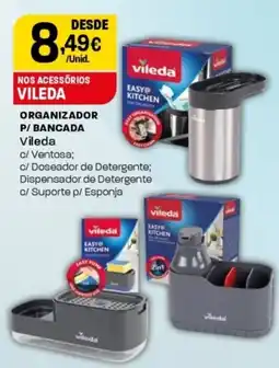 Intermarché Organizador p/ bancada vileda promoção