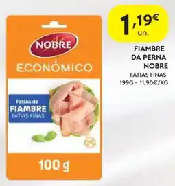 Spar Fiambre da perna nobre promoção