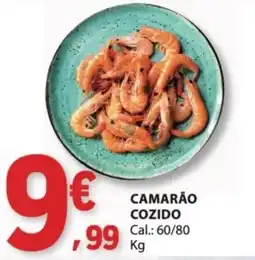 E.Leclerc Camarão cozido promoção