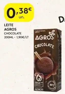 Spar Leite agros chocolate promoção