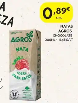Spar Natas agros chocolate promoção