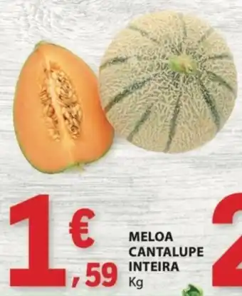 E.Leclerc meloa cantalupe inteira promoção
