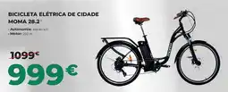 Feu Vert Bicicleta elétrica de cidade moma 28.2 promoção